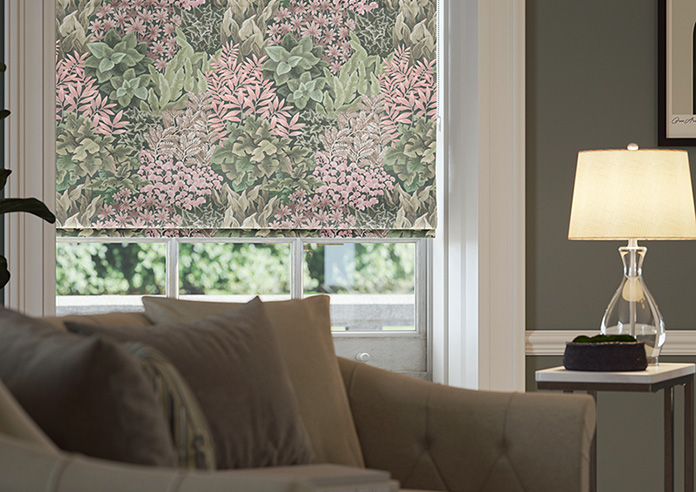 Garden Wall, Melody - Motorised Roman Blind - Image 5